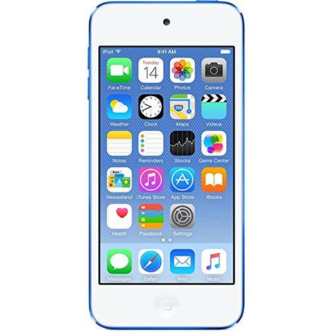Apple iPod Touch 6th Gen 64GB, Blue (Renewed)