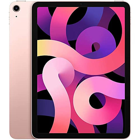 Apple iPad Air 4th Gen LTE 256GB (2020, 10.9-inch, WiFi + Unlocked), Rose Gold (Renewed)