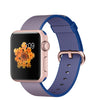 Apple Watch 1st Gen, 38mm (No Cellular) - Rose Gold Aluminum Case, Royal Blue Woven Nylon Band