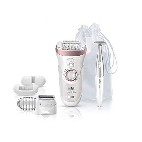 Braun Silk-epil 9 (9-890) Hair Removal for Women (includes 7 extras)