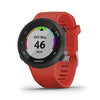 Garmin Forerunner 45, 42mm Easy-to-Use GPS Running Watch with Garmin Coach Free Training Plan Support, Red