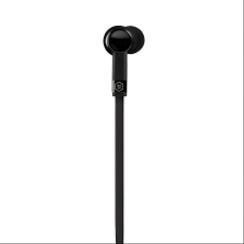 Master & Dynamic ME05 Wired in-ear Headphones, Black Chrome/Black Leather (ME05BL)