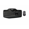 Logitech Wireless Desktop MK710 Keyboard and Mouse - Black