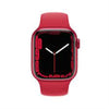 Apple Watch Series 7, 41mm (GPS) - RED Aluminum Case, RED Sport Band