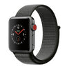 Apple Watch Series 3, 42mm (GPS + Cellular) - Space Gray Aluminum Case, Dark Olive Sport Band