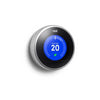 Nest Learning Thermostat 2nd Generation, Stainless Steel