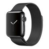 Apple Watch 1st Gen, 38mm (No Cellular) - Stainless Steel Case, Black Milanese Band