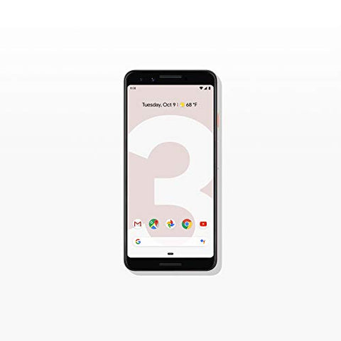 Google Pixel 3 64GB, GSM Unlocked Phone, Pink