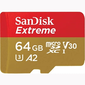 SanDisk Extreme Memory Card 64GB Micro SD