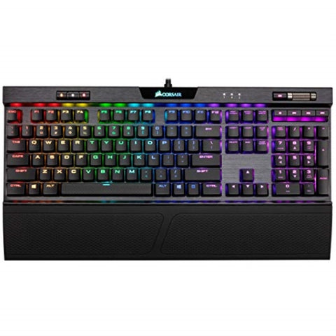 CORSAIR - K70 RGB MK.2 LOW PROFILE RAPIDFIRE Wired Gaming Mechanical CHERRY MX Speed Switch Keyboard with RGB Back Lighting