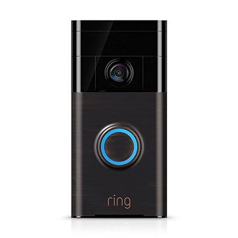 Ring Wi-Fi Enabled Video Doorbell- Venetian Bronze