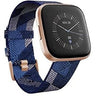 Fitbit Versa 2 Special Edition Navy & Pink Woven Band / Copper Rose