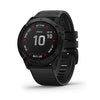Garmin fenix 6X Pro, Premium Multisport GPS Watch, Features Mapping, Music, Grade-Adjusted Pace Guidance and Pulse Ox Sensors, Black