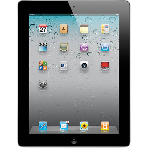 Apple iPad 2 (2nd Gen, 2011, 9.7-inch) 32GB WiFi, Black (Renewed)