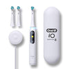 Oral-B iO Series 8 Electric Toothbrush with 2 Replacement Brush Heads, White Alabaster