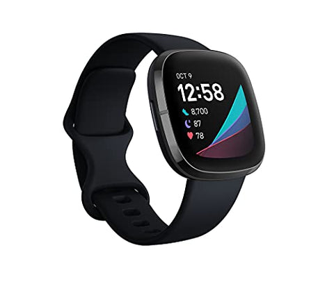 Fitbit Sense Advanced Health & Fitness Smartwatch - Carbon/Graphite