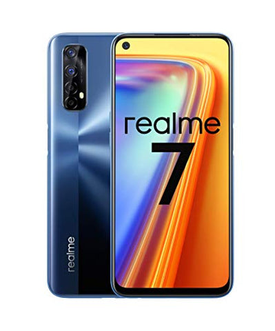 Realme 7 5G (RMX2111) 128GB Unlocked GSM Phone, Baltic Blue