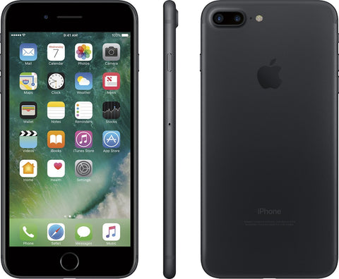 Apple iPhone 7 PLUS 256GB, GSM Unlocked, Matte Black (Renewed)