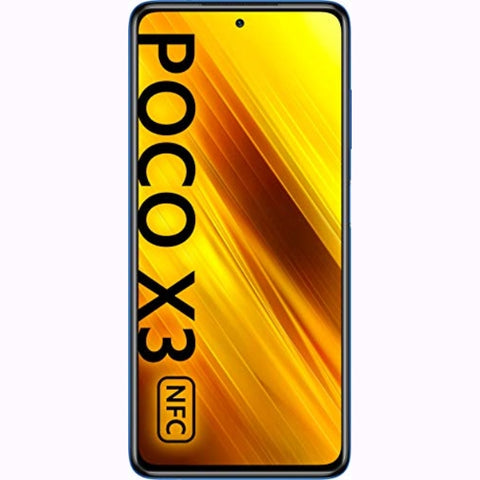 Xiaomi POCO X3 64GB GSM Unlocked Dual-SIM Phone, Cobalt Blue