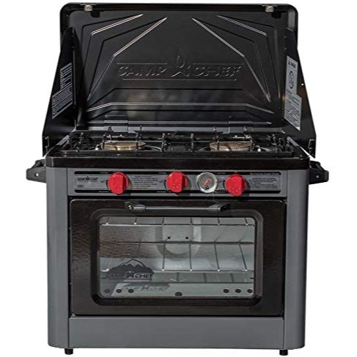 Camp Chef Deluxe Outdoor Camp Oven Stainless Steel Insulated