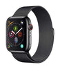 Apple Watch Series 4, 44mm (GPS + Cellular) - Space Black Stainless Steel Case, Space Black Milanese Band