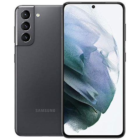 Samsung Galaxy S21 5G (G991U) 128GB Fully Unlocked Phone, Phantom Gray (Renewed)