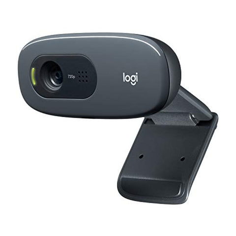 Logitech C270 Webcam, HD 720p Widescreen for Video Calling and Recording