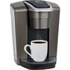 Keurig K-Elite Coffee Maker, Single Serve K-Cup Pod Coffee Brewer, With Iced Coffee Capability, Brushed Slate