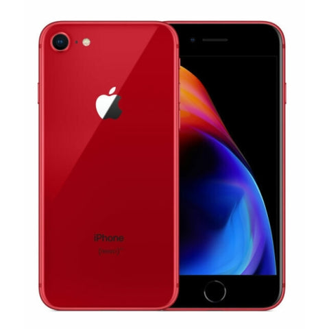 Apple iPhone 8 64GB, GSM Unlocked, Red (Renewed)