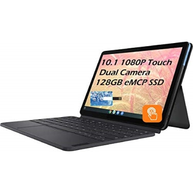 Lenovo Chromebook Duet, 2-in-1, with Keyboard, 10.1
