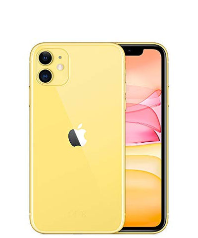 Apple iPhone 11 128GB, Unlocked, Yellow (Renewed)