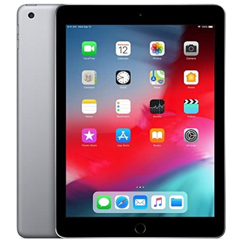 Apple iPad (2018, 6th Gen, 9.7-inch) 32GB WiFi, Space Gray (Renewed)