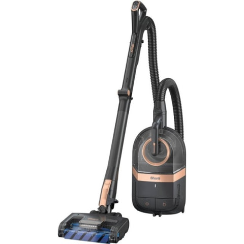 Shark Canister Bagless Corded Vacuum, Black / Copper