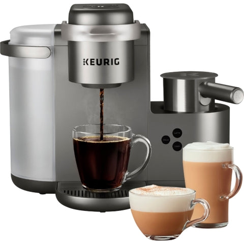 Keurig K-Cafe Special Edition Single Serve K-Cup Pod Coffee Maker + Milk Frother, Nickel