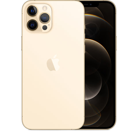 Apple iPhone 12 PRO MAX 128GB, Unlocked, Gold (Renewed)