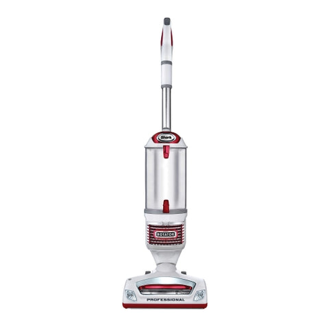 Shark NV501 Rotator Lift-Away Upright Vacuum, White/Red
