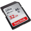 SanDisk Ultra Plus SDHC UHS - I Card 32 GB Speed up to 80 MB/s 533x