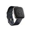 Fitbit Versa 2 Smartwatch (S & L Bands Included), Smoke Woven/Mist Grey