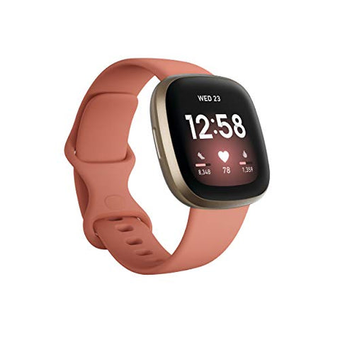 Fitbit Versa 3 Health & Fitness Smartwatch - Rose Gold