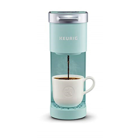 Keurig K-Mini Coffee Maker, Single Serve K-Cup Pod Coffee Brewer, 6 to 12 Oz. Brew Sizes, Oasis