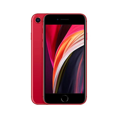 Apple iPhone SE 2020 64GB, Unlocked, Red (Renewed)