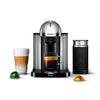Nespresso Vertuo (by Breville) Coffee and Espresso Machine + Aeroccino, Chrome