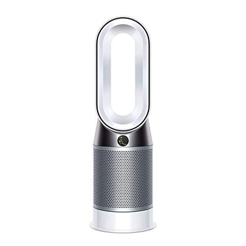 Dyson HP04 Pure Hot + Cool 800 Sq. Ft. Smart Tower Air Purifier, Heater and Fan - White/Silver