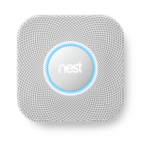 Nest Protect Smoke & Carbon Monoxide Alarm, White (2nd Gen) - WIRED
