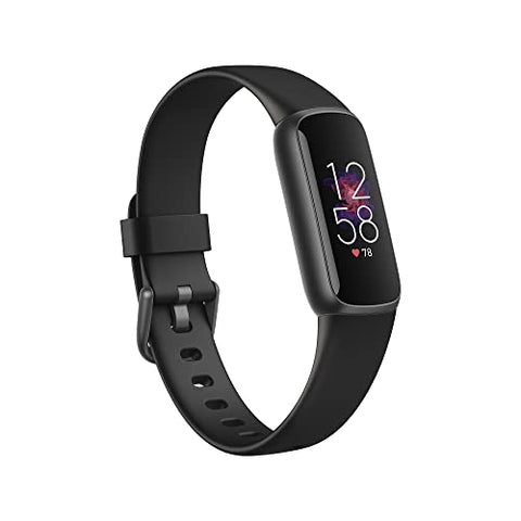 Fitbit Luxe (S & L Bands Included), Black/Graphite