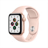 Apple Watch SE, 40mm (GPS) - Gold Aluminum Case, Pink Sand Sport Band