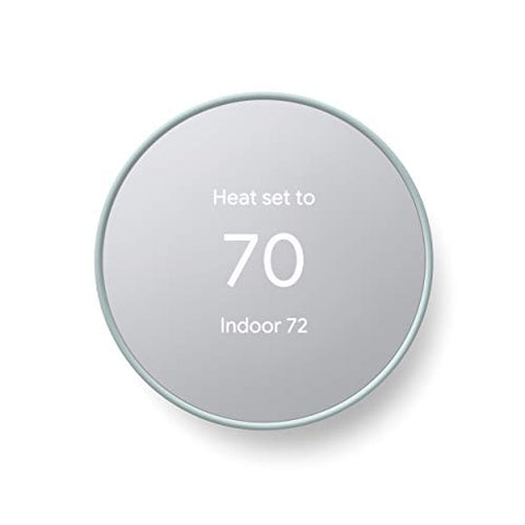 Google Nest Thermostat (Smart Programmable WiFi) - Fog