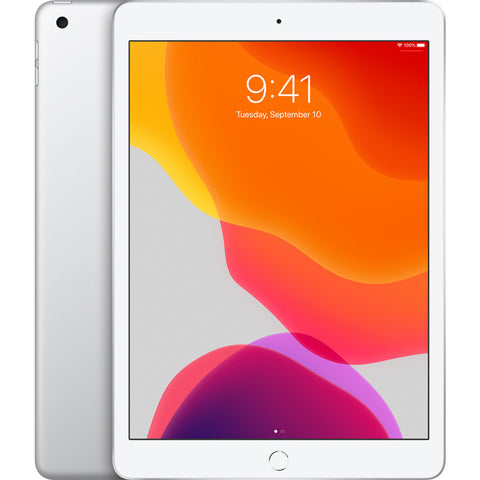 Apple iPad 10.2 8th Gen (2020, 10.2-inch) 128GB Unlocked WiFi + Unlocked 4G LTE Tablet, Silver
