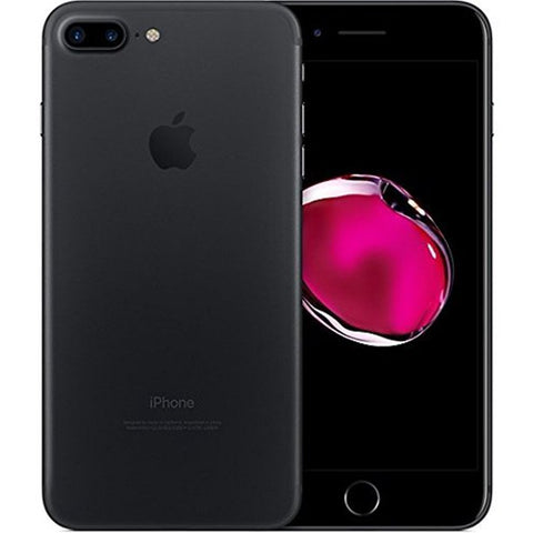 Apple iPhone 7 PLUS 256GB, GSM Unlocked, Jet Black (Renewed)