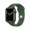Apple Watch Series 7, 45mm (GPS) - Green Aluminum Case, Clover Sport Band